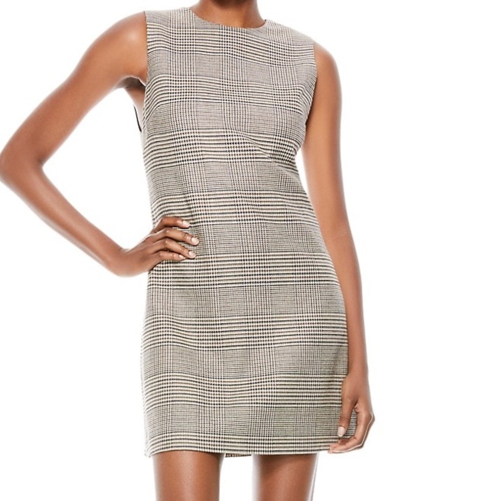Alice+Olivia Coley plaid dress